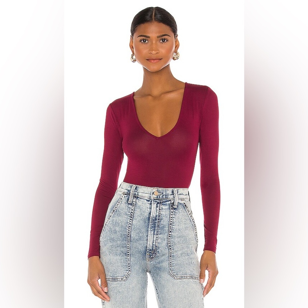 Lovers & Friends Maroon Bodysuit